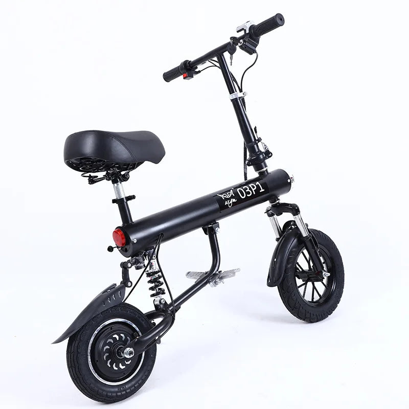 Electric scooter, small folding electric recreational vehicle
