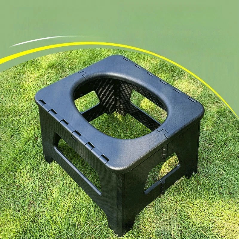 Outdoor Adult Portable Mobile Toilet Equipment and step stool