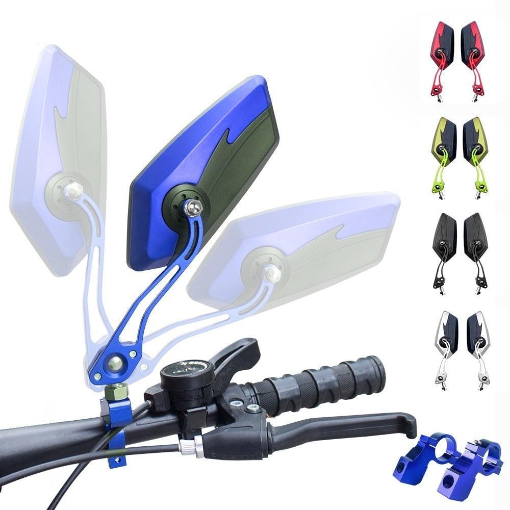 Adjustable Electric Scooter Mirrors Bicycle Rear View Mirrors