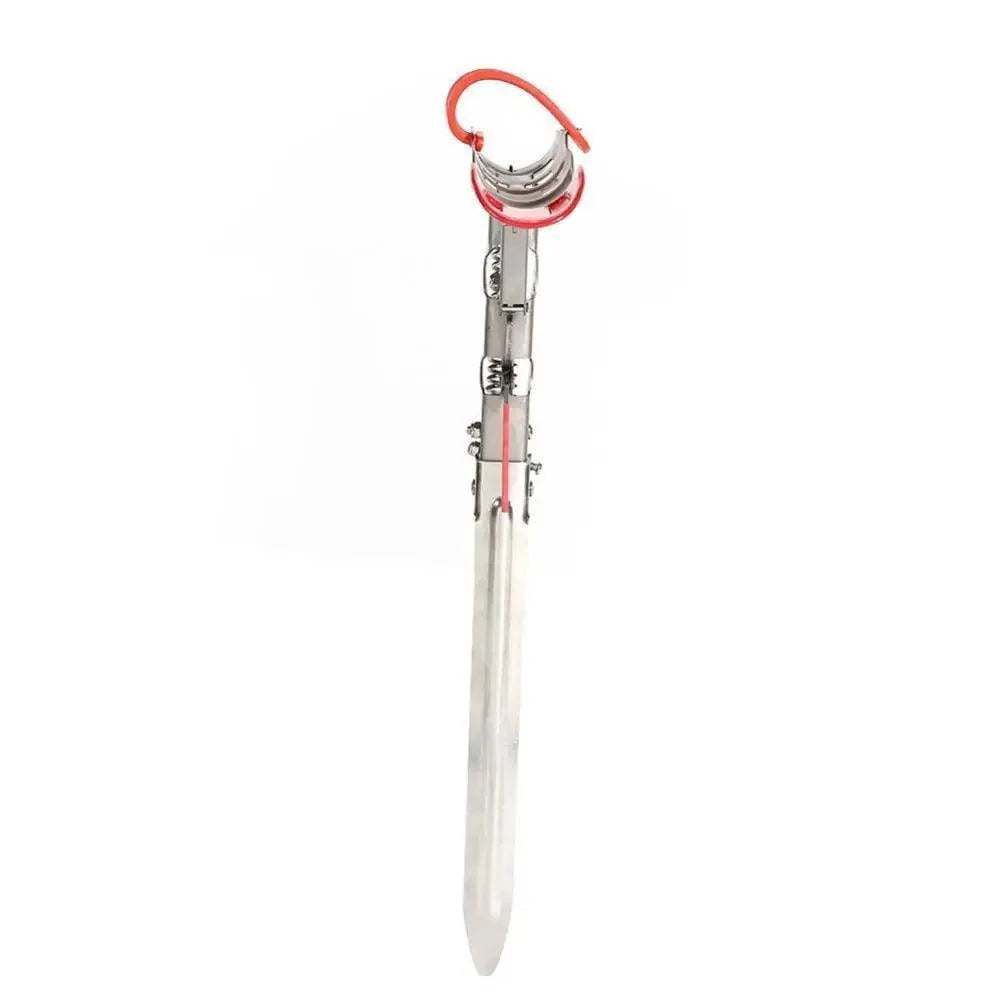 Automatic Stainless Steel Fishing Double Spring Angle Pole Foldable