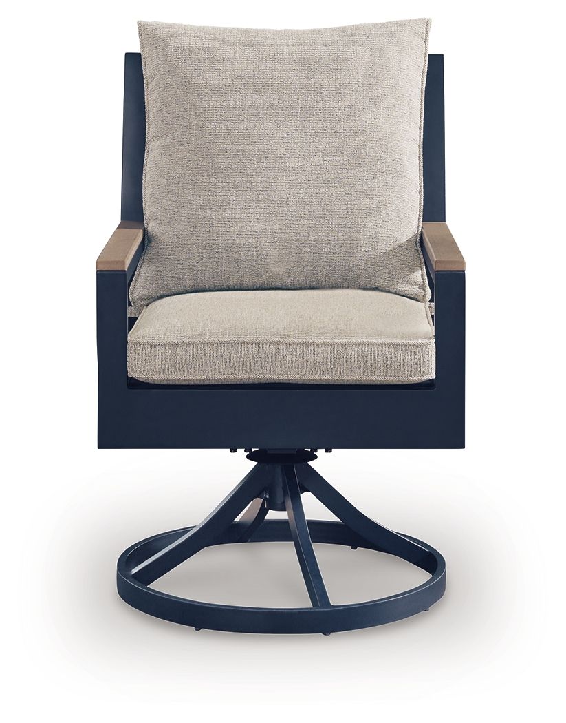 East Beach - Swivel Chair With Cushion (Set of 2)
