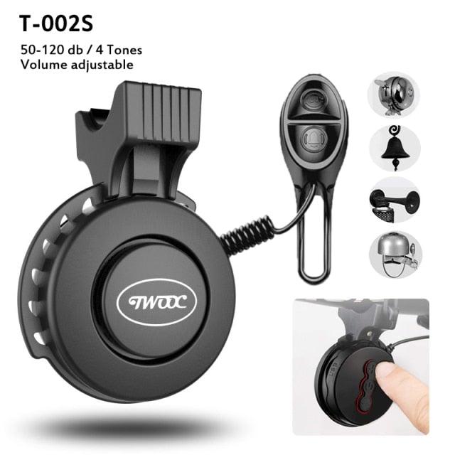 Bike Bell Charging Speaker USB Recharged Mini Electric Bike Horn