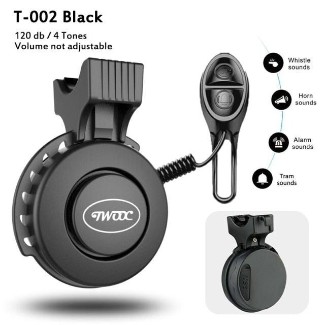 Bike Bell Charging Speaker USB Recharged Mini Electric Bike Horn