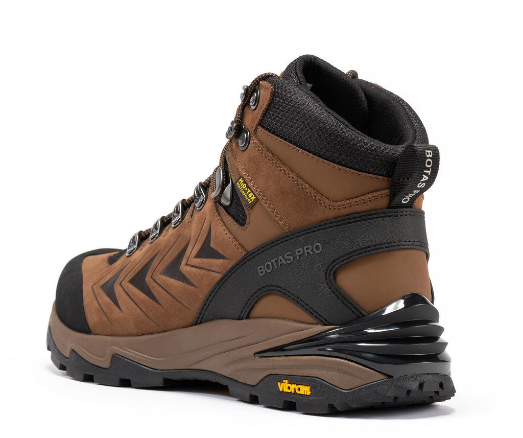 Botas Pro Brown 6 Inch Waterproof Hiking Boots with VIBRAM®