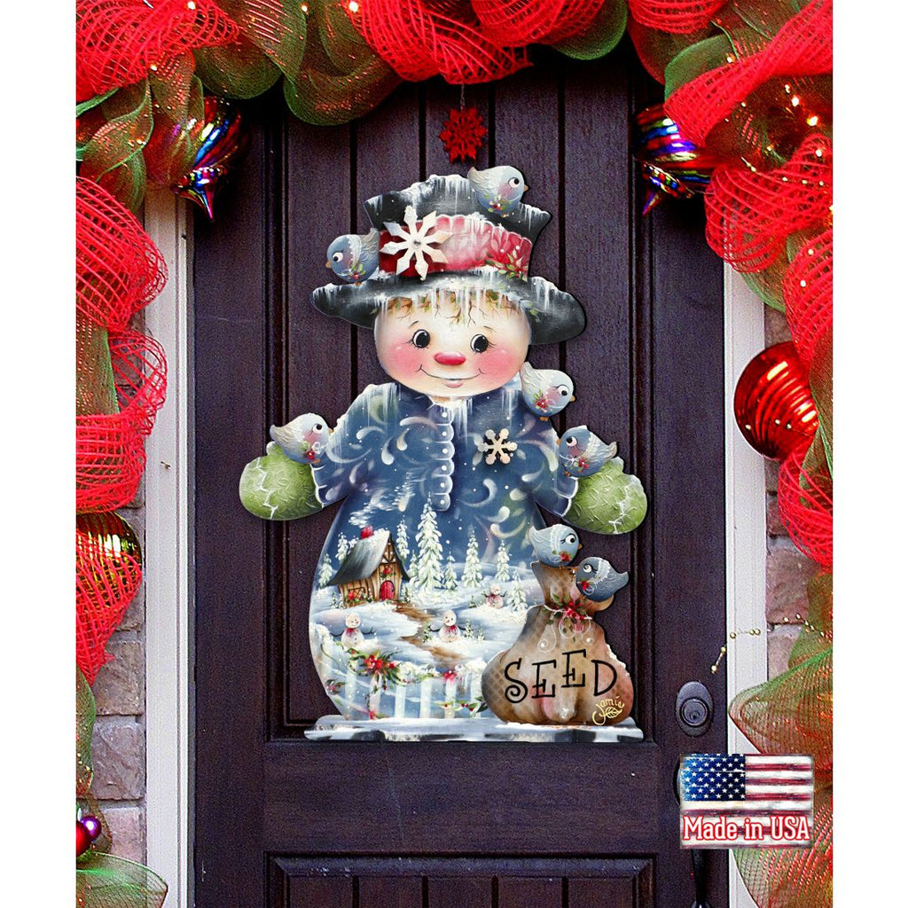 Door Decor - Christmas Santa Snowman Decor