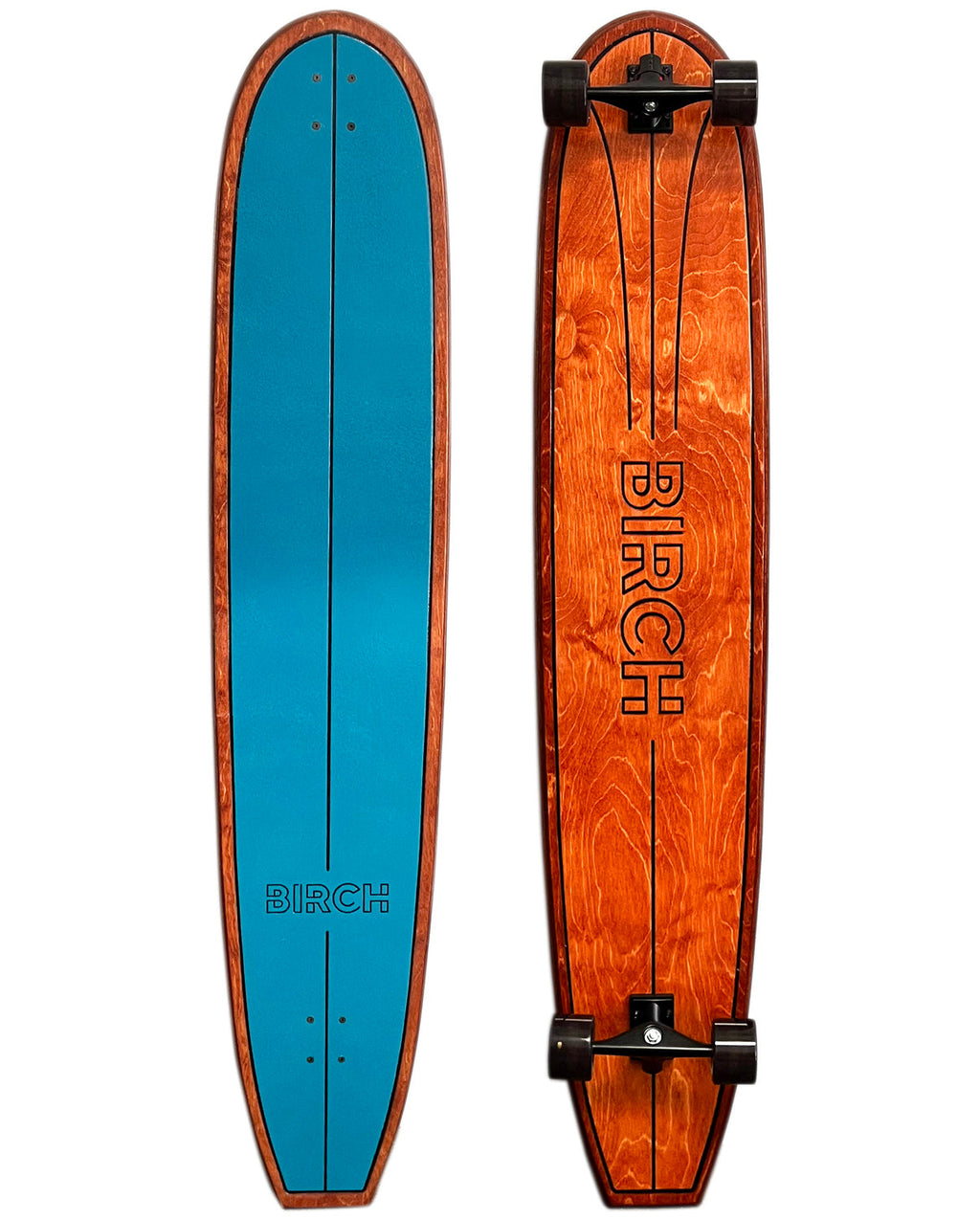 BIRCH 60" LOG Longboard Cruiser Skateboard