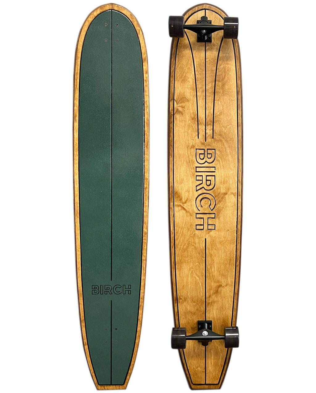 BIRCH 60" LOG Longboard Cruiser Skateboard