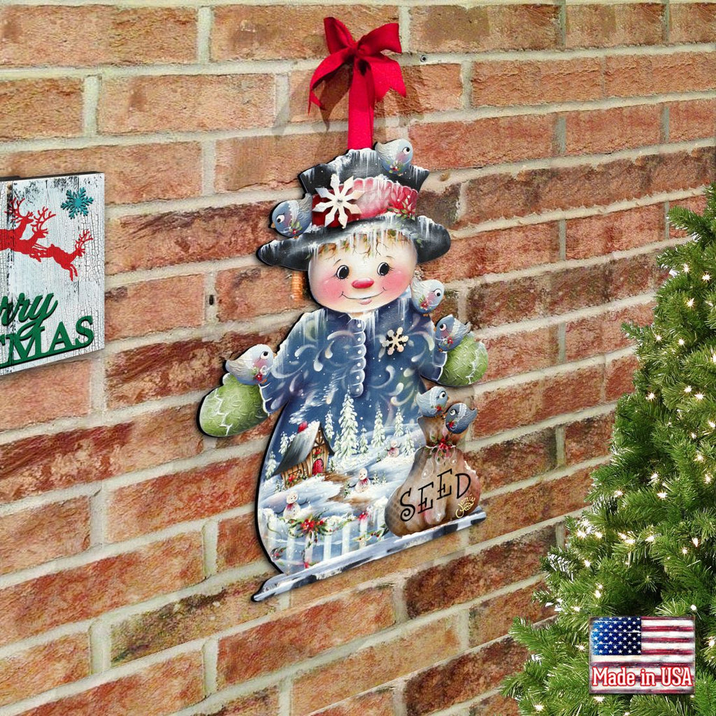 Door Decor - Christmas Santa Snowman Decor