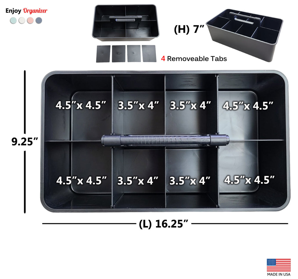 Enjoy Organizer- Commercial Extra Large Portable Caddy Made In USA