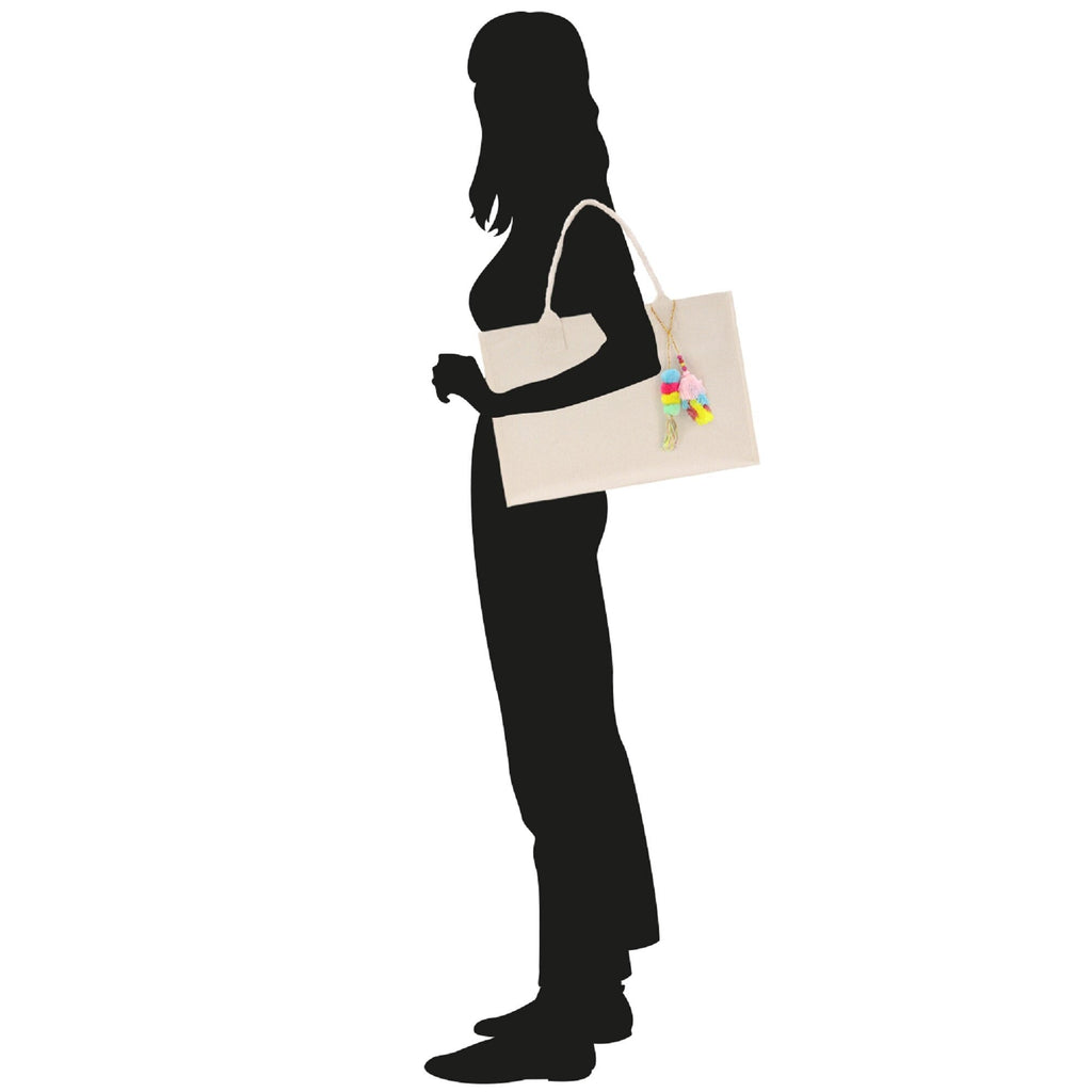 Pickleball Cotton Canvas Tote Bag