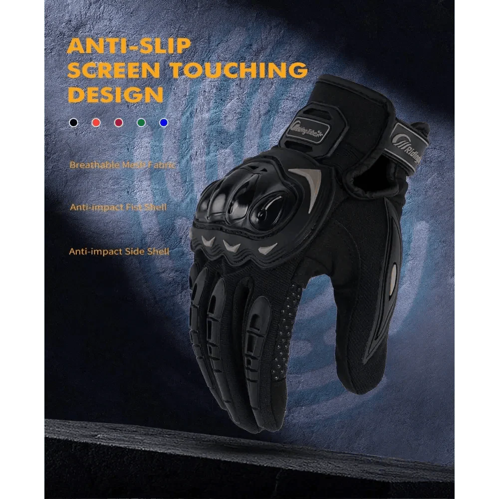 Motorbike Racing Riding Bicycle Summer Gloves