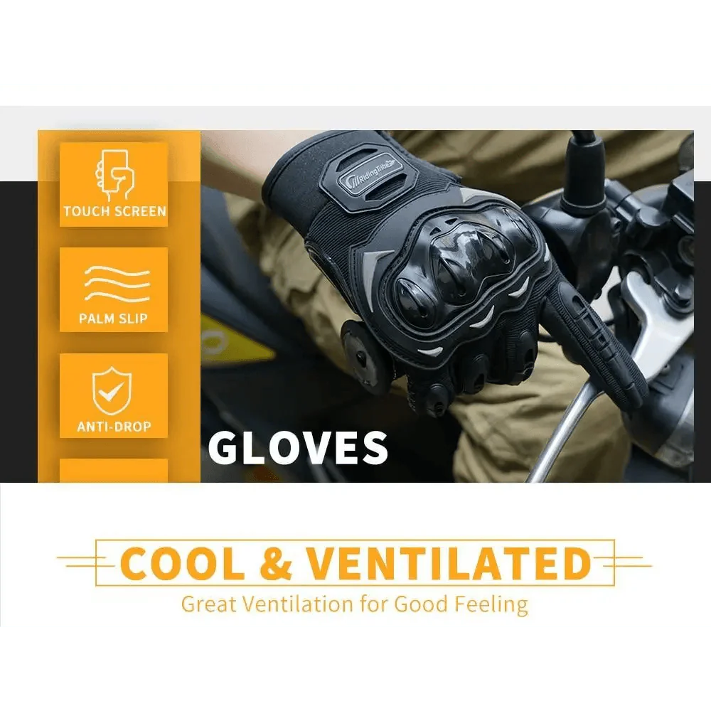Motorbike Racing Riding Bicycle Summer Gloves