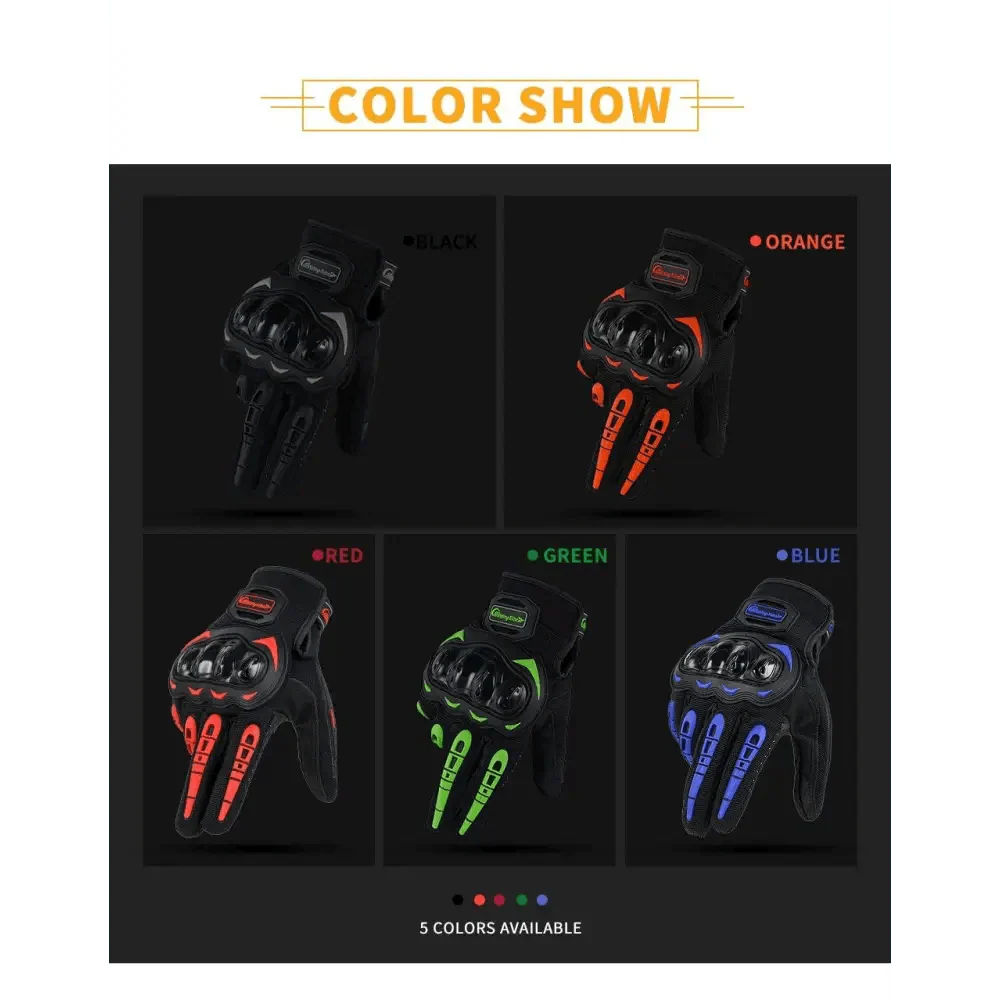 Motorbike Racing Riding Bicycle Summer Gloves