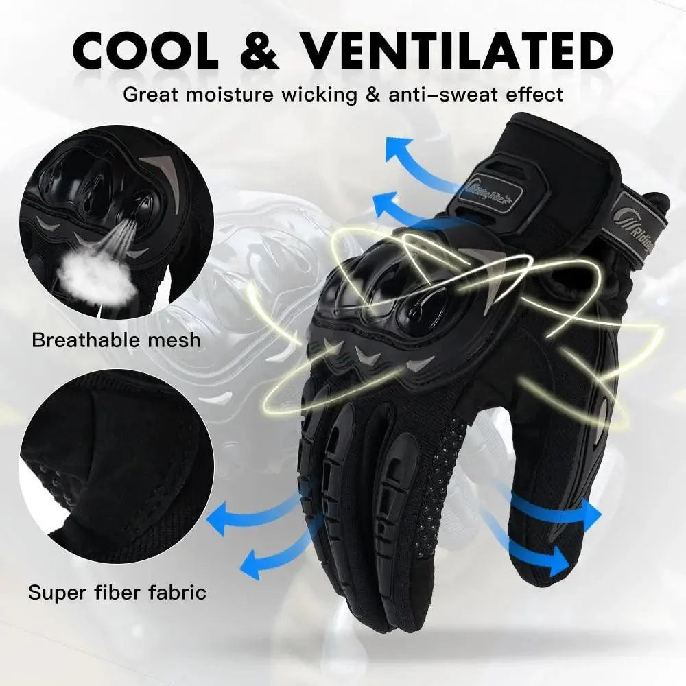 Motorbike Racing Riding Bicycle Summer Gloves
