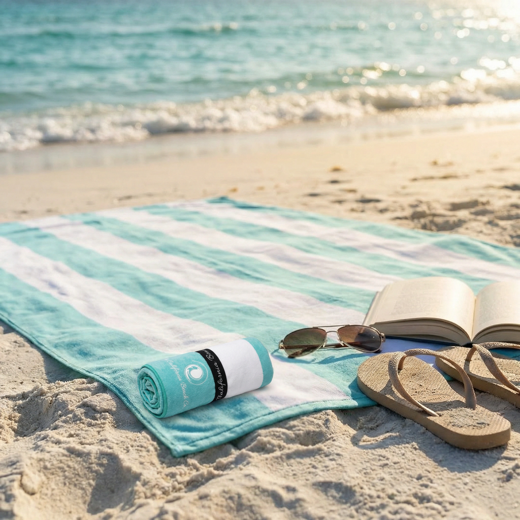 Coastline Beach Towel
