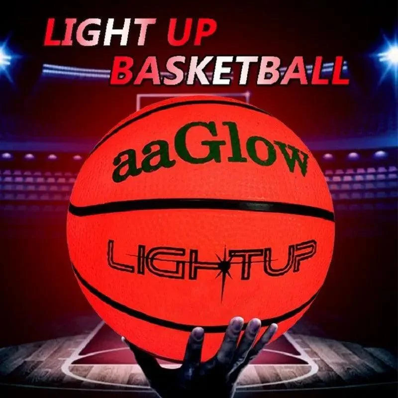 Orange Glowing No. 7 Fluorescent Basketball LED
