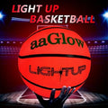 Orange Glowing No. 7 Fluorescent Basketball LED