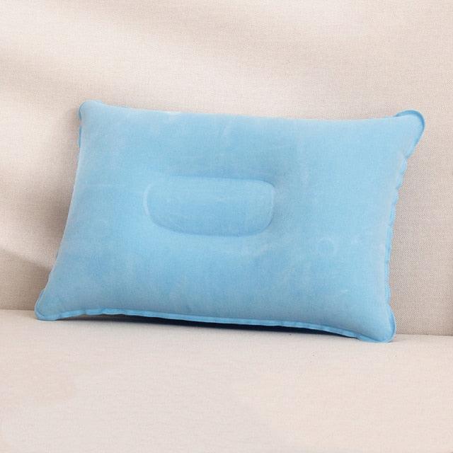Portable Ultralight Inflatable PVC Nylon Air Pillows Camping for Sleep