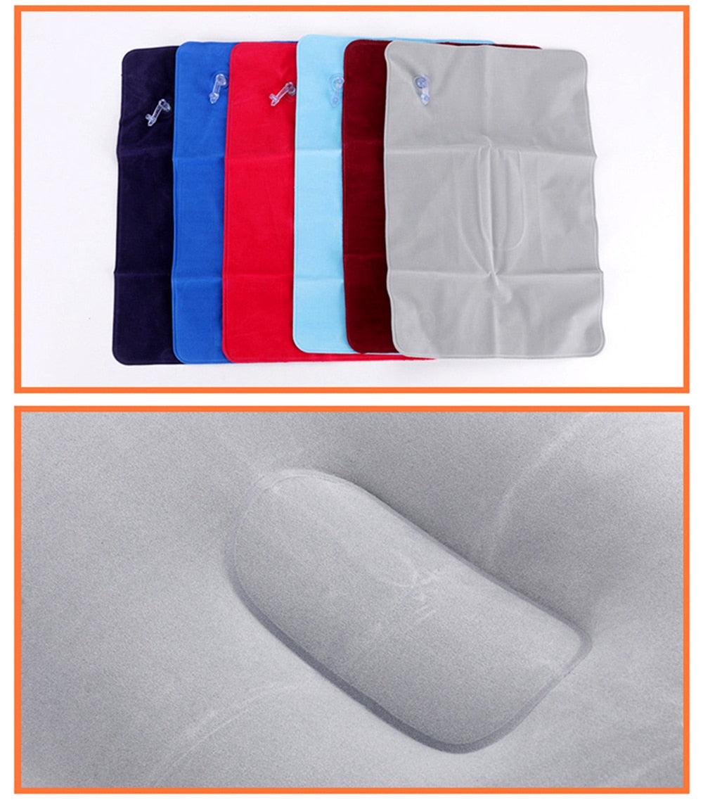Portable Ultralight Inflatable PVC Nylon Air Pillows Camping for Sleep