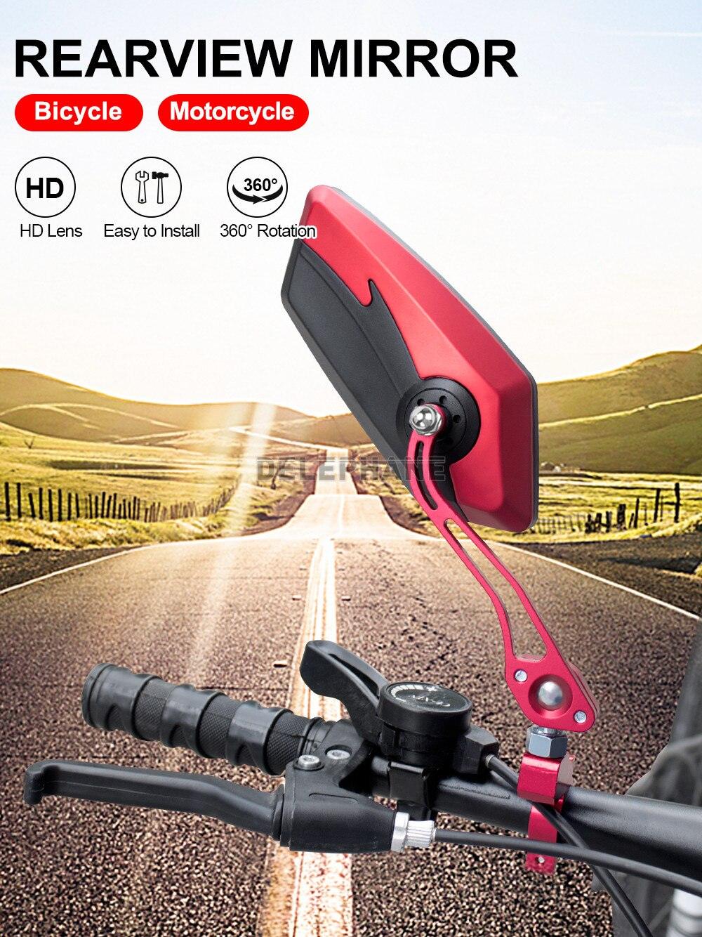 Adjustable Electric Scooter Mirrors Bicycle Rear View Mirrors