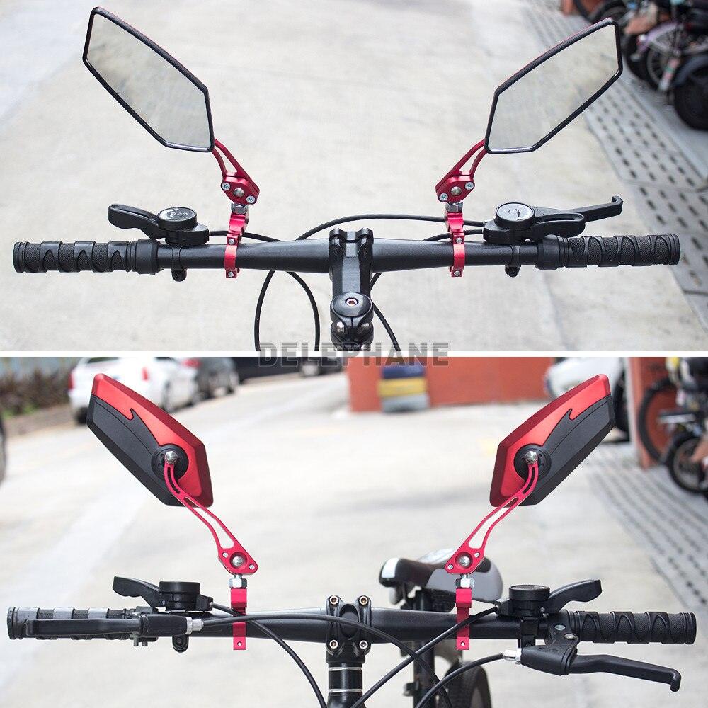 Adjustable Electric Scooter Mirrors Bicycle Rear View Mirrors