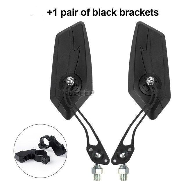 Adjustable Electric Scooter Mirrors Bicycle Rear View Mirrors