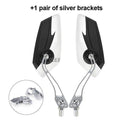 Adjustable Electric Scooter Mirrors Bicycle Rear View Mirrors