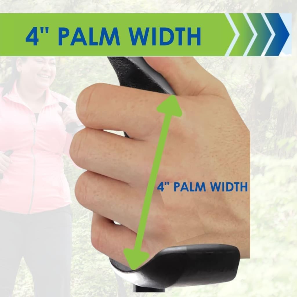 Travel Poles for Balance and Rehab - Heavy Duty Poles with Grips